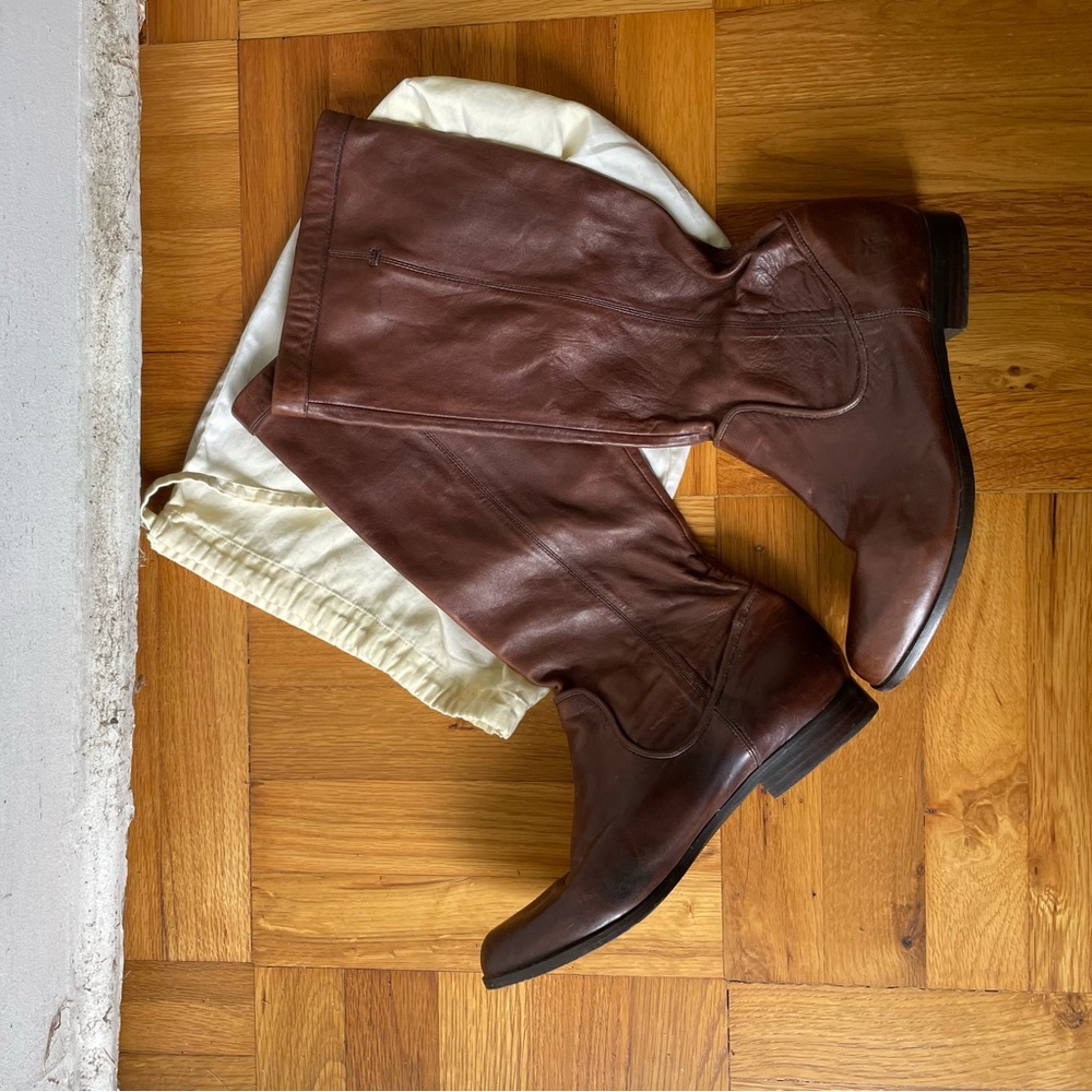 Frye Leather Brown Boots